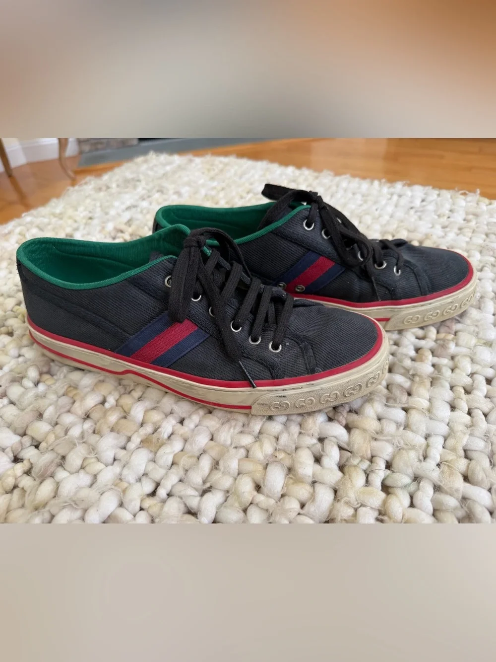 Gucci Tennis 1977 Men’s Canvas Sneaker.